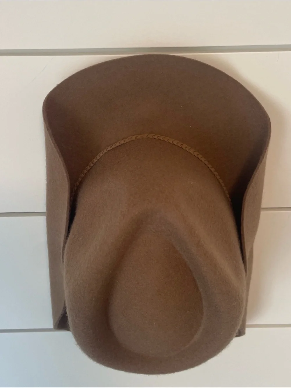 Vintage Baby Gymboree Classic light Brown Wool Felt Cowboy Hat